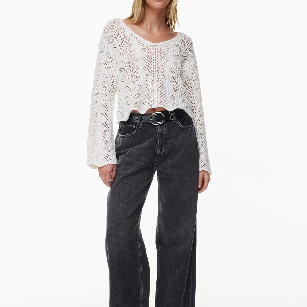 LAST CHANCE🔸Aritzia Crochet Knit Top